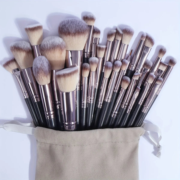 GlamPro Makeup Brush Set